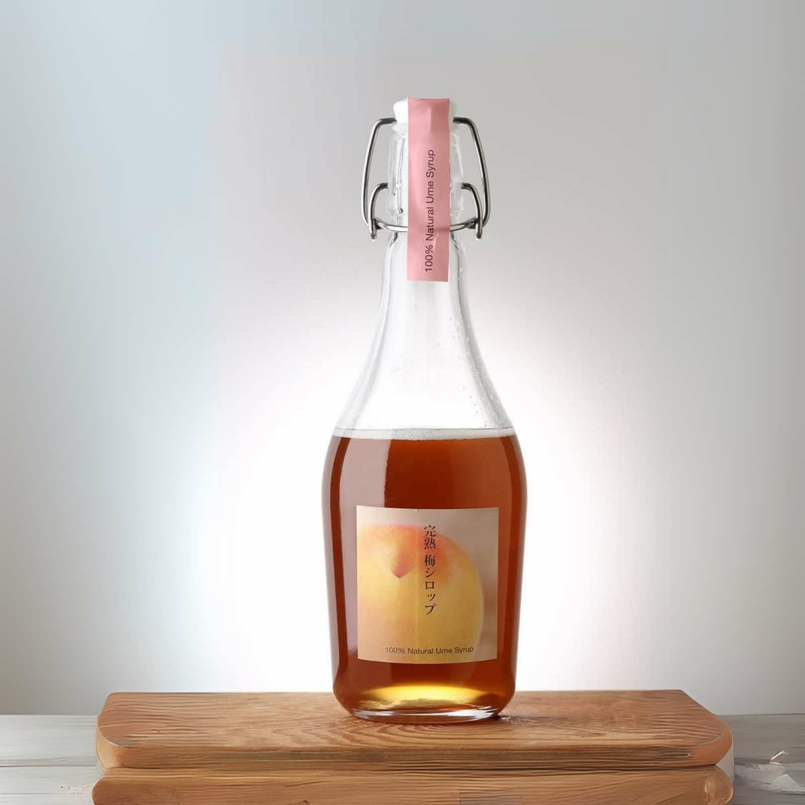 てんさい糖超完熟 梅シロップ大 500ml | てらがき農園