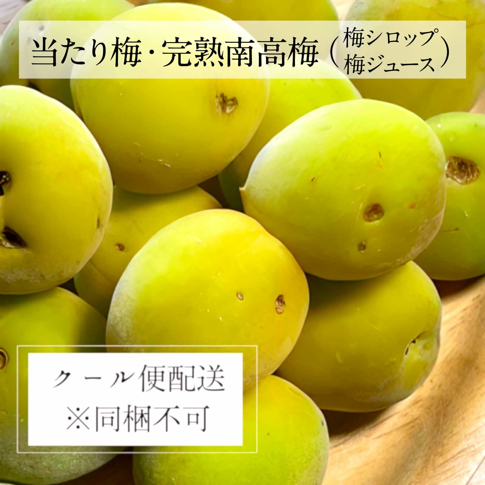 青梅（生梅）予約注文 - てらがき農園